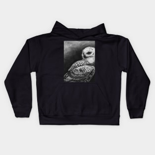 Snowy Owl Kids Hoodie